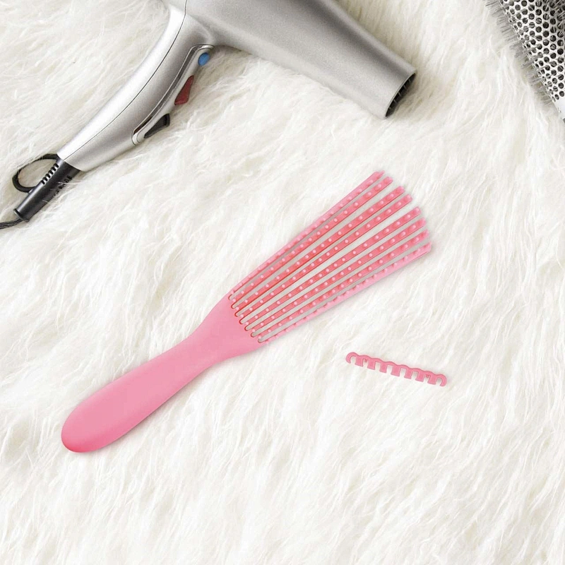 Best Private Logo Wet Afro Detangle Comb Detangling Hair Brush For Curly
