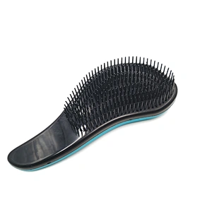 Wet detangler easy clean TPE bristles hair brush