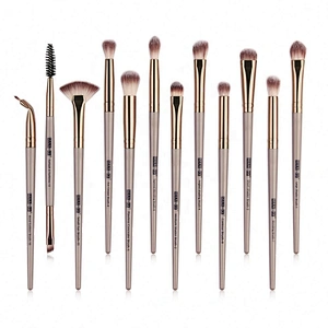 12Pcs Premium Face Cosmetic Brushes High Quality Makeup Brush Set For Foundation Blending Blush Concealer Eye   Shadow Eyebrow