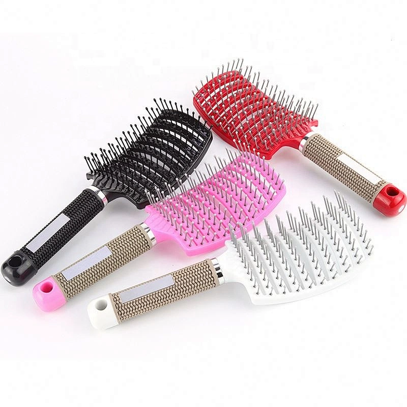 Hair Curve Brush Salon Detangle Hairbrush Massage