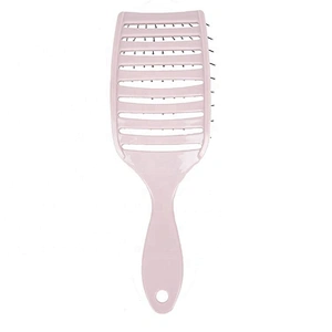 Fashional inject body cheap soft nylon bristles curve massager brush ergonomics shape wave brush custom