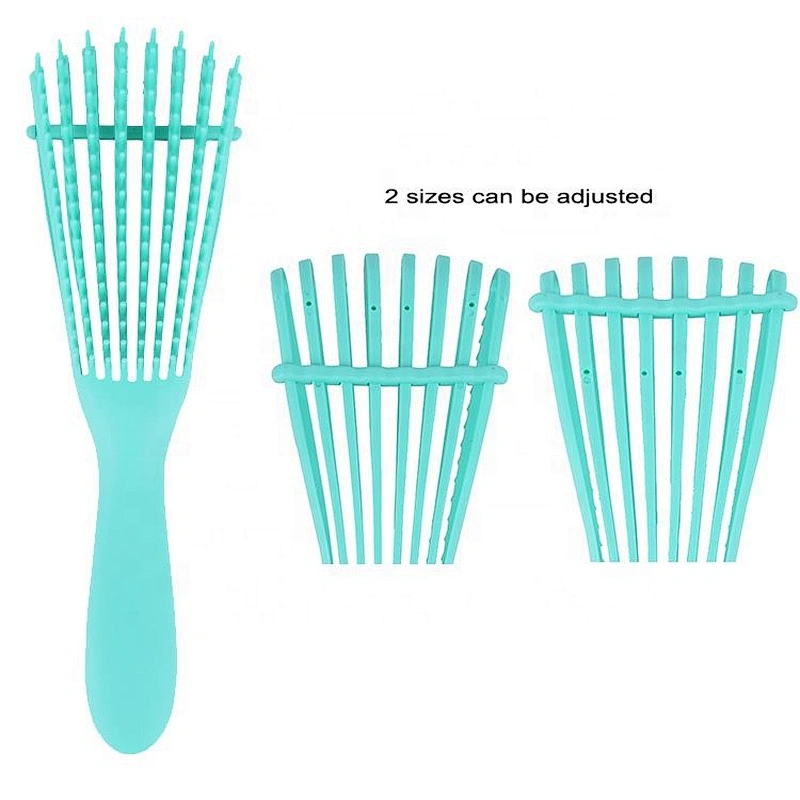 Women's Hair Detangling Brush Vent Feature Eight Rows Octopus comb Spare Ribs air fast dry hair Comb