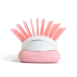 Wholesale plastic denman tek hair brush 9 rows ingrown hair brush for girls