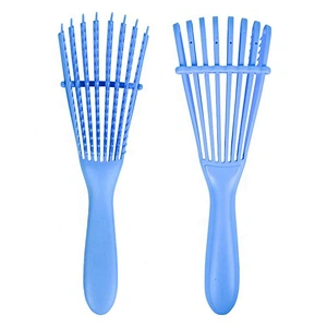 Octopus 8 rows fast air flow Hair Brush Anti-Static Scalp Massage Curve Vent detangler Hair Brush
