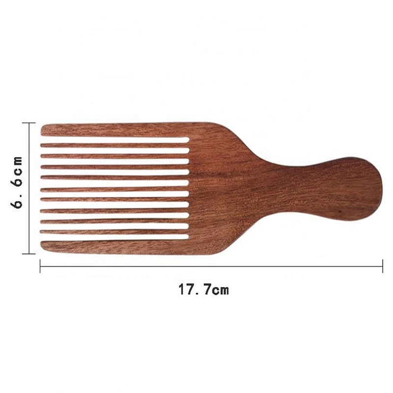 Professional unique salon use wedding comb high quality wholesale wooden long tooth afro comb