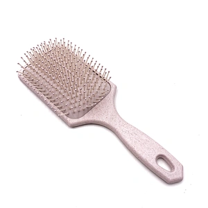 2020 New Eco-friendly Custom Plastic Hair Brush With Massage Comb For Women