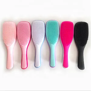 High Quality Guarantee Women Professional Detangling Hair Brush For Afro America 3A To 4C Kinky Wavy Curly Coily