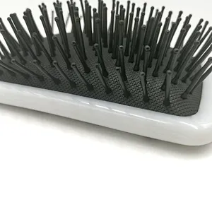 New detangling hair brush plastic paddle hair brush wholesale