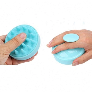Silicone Scalp Massage Brush, Hair Shampoo Brushes