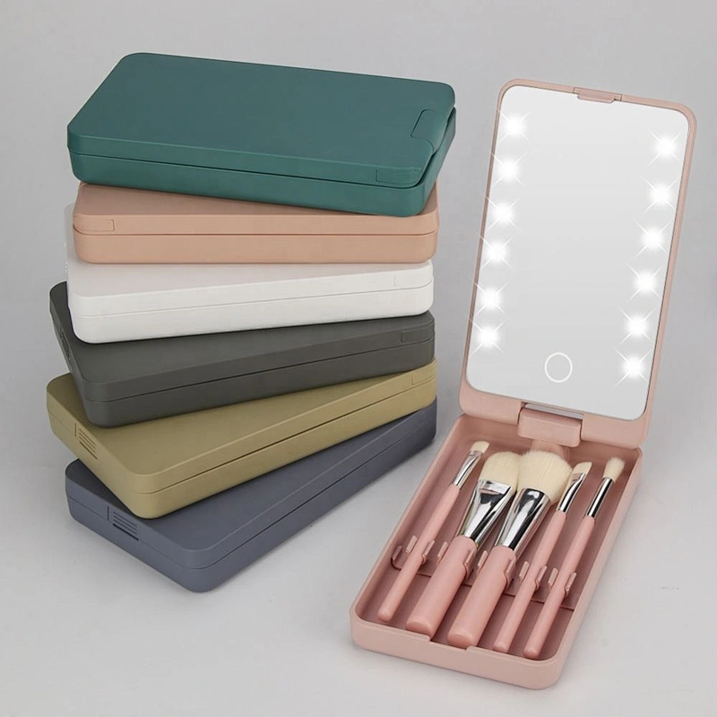 BM05 Makeup Brush Case With Mirror