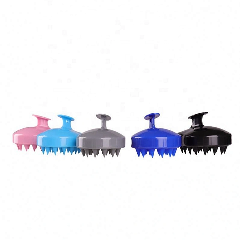 Silicone Hair Scalp Massager Relax Deep Clean Shampoo Shower Bath Massage Brush