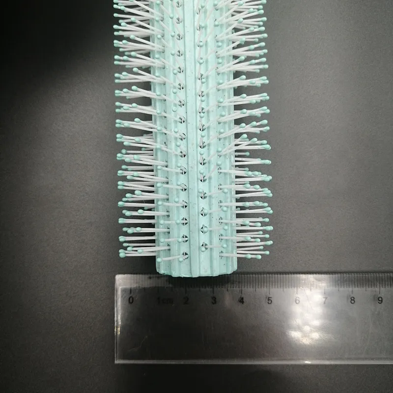 Yaeshii New Boar Bristle electroplating Paddle Hair Brush Salon Hairdressing Oval Comb For Scalp Massage In Gold And Silver