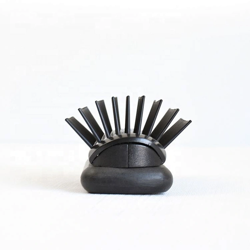 Private Label Denman Brush Manufacturers Wholesale Luxury China Strong Bristles 9 Rows Plastic Compact Waterproof Cushion Laser
