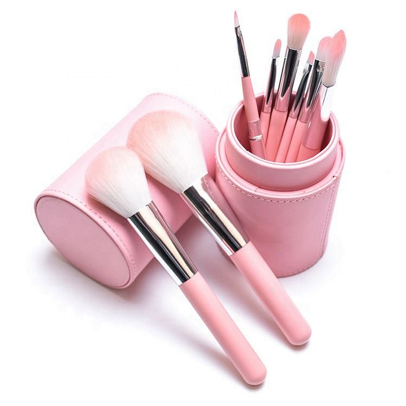 8Pcs Makeup Brush Set 3 Color Cosmetic Kit Select Customize Private Label