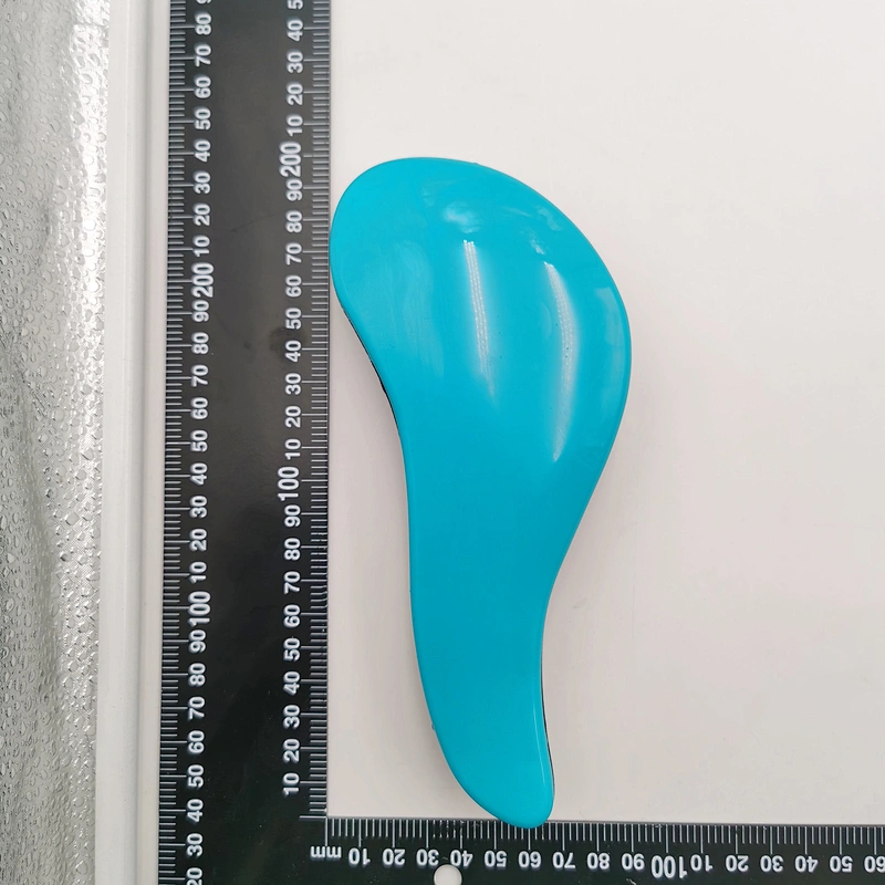 Wet detangler easy clean TPE bristles hair brush