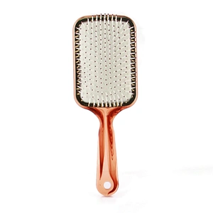 Xinlinda brand custom best quality Plastic hair brush with handle  detangle straightener hair brush
