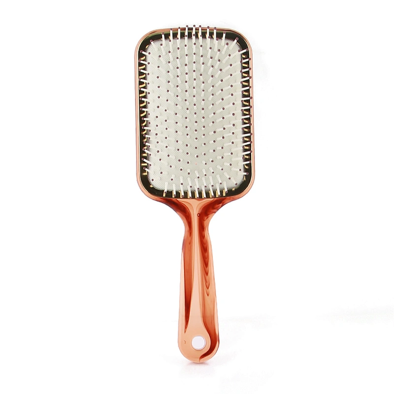 Xinlinda brand custom best quality Plastic hair brush with handle  detangle straightener hair brush