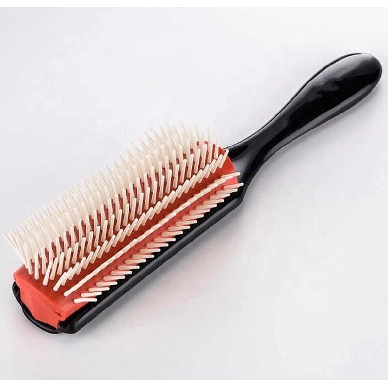 Wholesale Custom Logo Detachable Air Cushion Styling 9 Row Denman Hair Brush