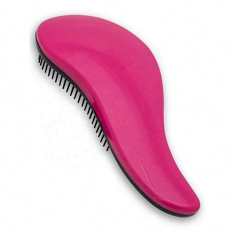 Customized Color Logo Detangling Hair Brush Comb Classic For Curly
