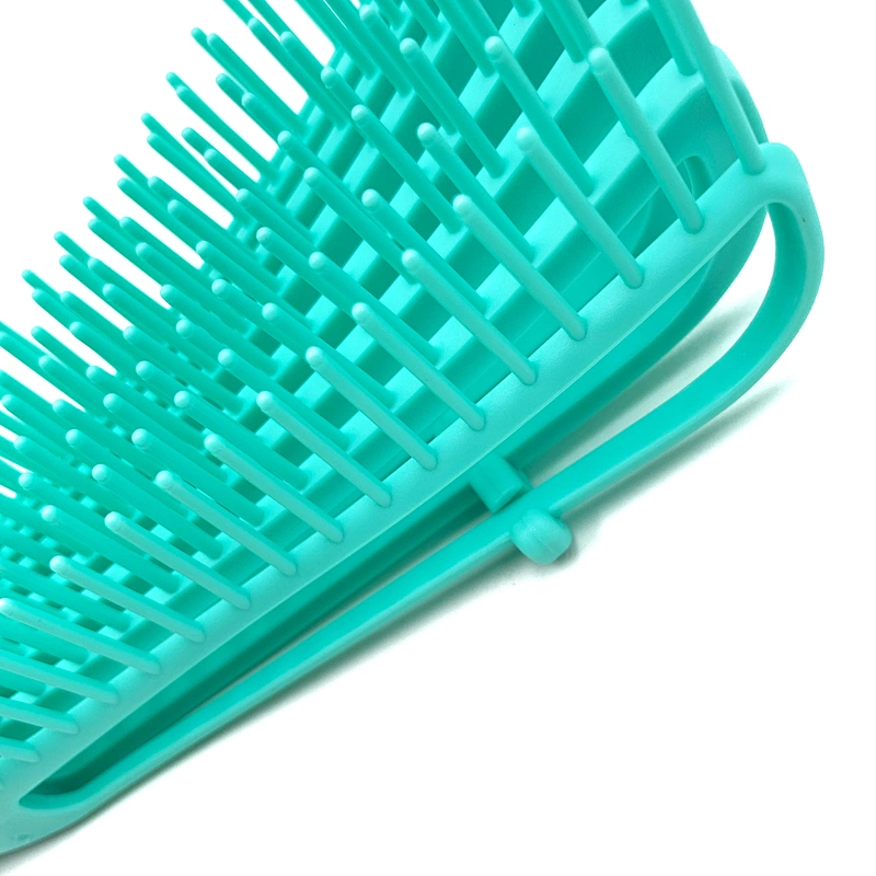 Knot Hairdressing Salon Ventilation Hair Brush Knot Little MOQ Wet Octopus Hair Extension Care Plastic Waterproof