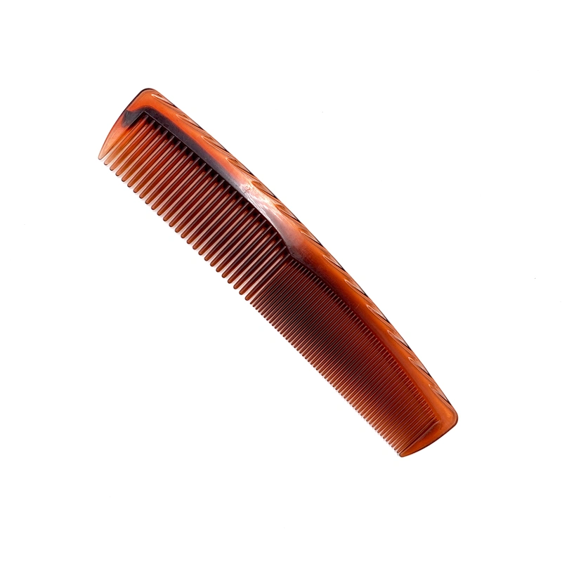 2020 New Design Amazon hot selling amber color hair comb plastic hair salon comb wholesale