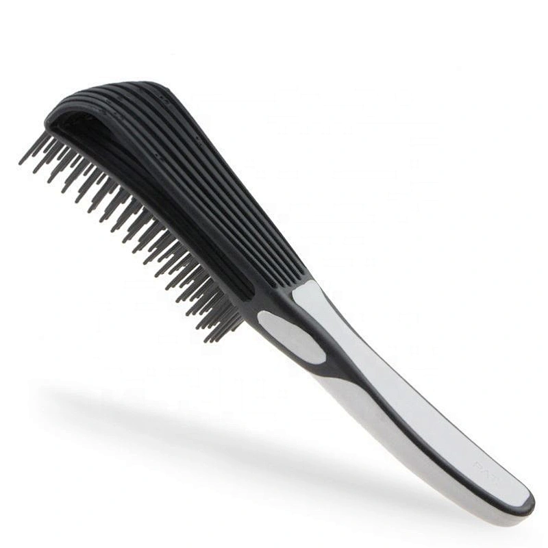Wholesale Custom Logo Products Eight Rows Detangling Massage Detangle Hair Brush For Curly