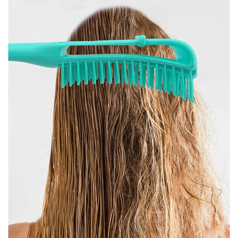 B1756 Powerful Function Tangle Removal Women Men Salon Detangler Natural Hair Brush Multi Color Scalp Massage Curly Plastic Comb