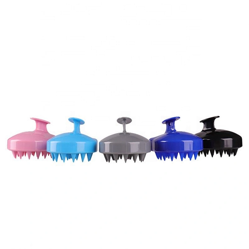Silicone Hair Scalp Massager Relax Deep Clean Shampoo Shower Bath Massage Brush