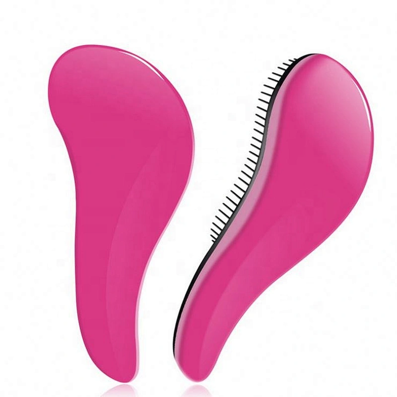 Wholesale Magic Anti-static Handle Tangle Massage Plastic Detangling Hair Brush