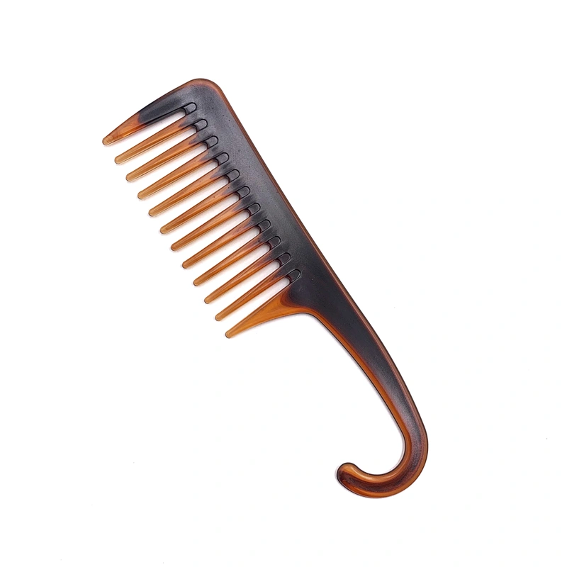 customize private label wide tooth hair cutting comb for salon