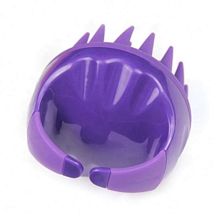 Private Label Custom Silicone Scalp Massager Shampoo Brush