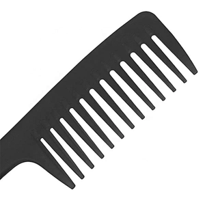 Hair accessories women's big comb colorful plastic wet and dry wide tooth purple hair comb