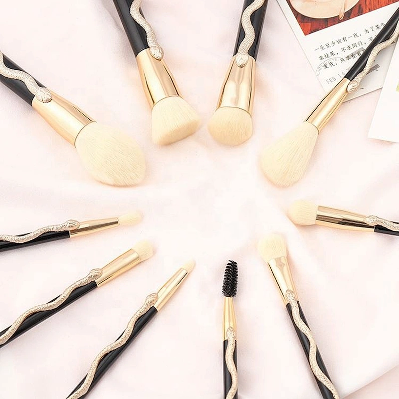 2020 New Professional Makeup Brush Set Diy Fashion Portable Cosmetic Foundation Fan Brush Eye Shadow Shaving Brush Flat Brush