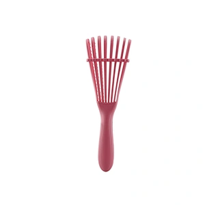 Hairdressing Vent Feature Plastic Handle Magic Eight Rows Octopus Spare Ribs Comb Detangling Hair Brush