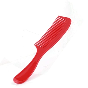 Xinlinda brand high quality hot selling custom best red plastic hair comb