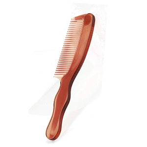 Xinlinda brand amber color handle tortoise shell comb personalized hair salon comb with logo