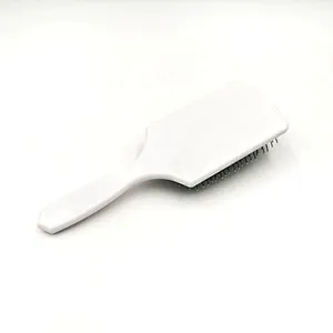 new plastic massager paddle cushion hair brush