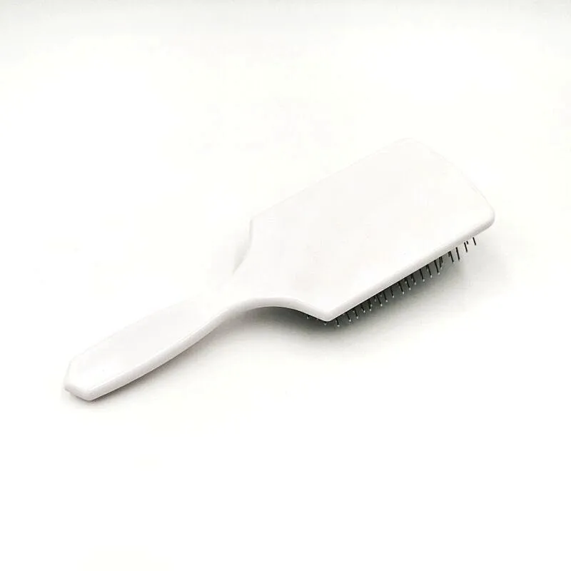 new plastic massager paddle cushion hair brush