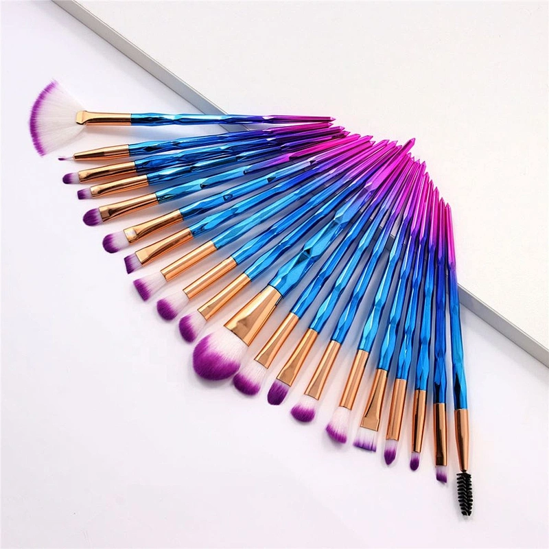 20Pcs Makeup Brushes Set Beauty Make Up Tool Cosmetic Powder Foundation Blending Eye Shadow Eyebrow Eyelash Brush