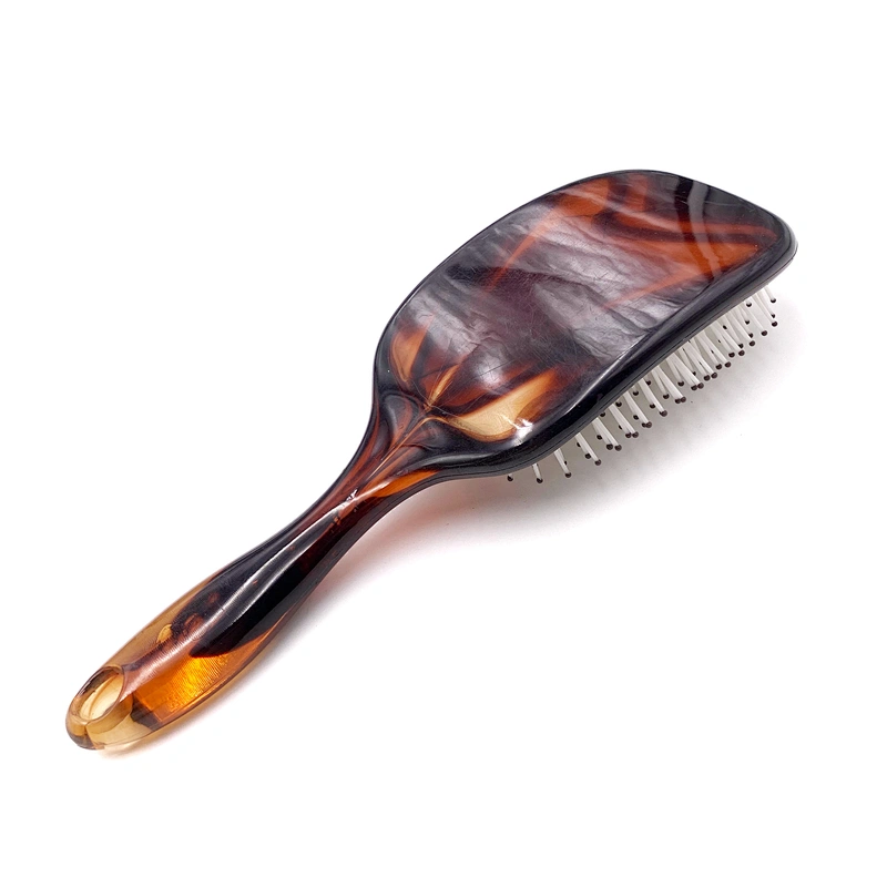 Xinlinda Professional hair brush manufacturer magic amber plastic Hair brush