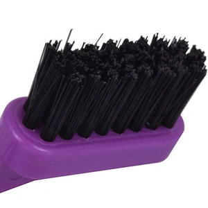 Styling tools teasing nylon extension mini double sided eyebrow brush colorful stocked edge control brush