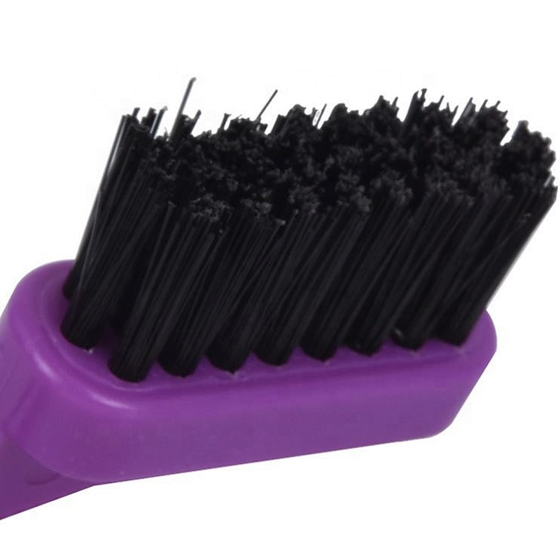 Styling tools teasing nylon extension mini double sided eyebrow brush colorful stocked edge control brush