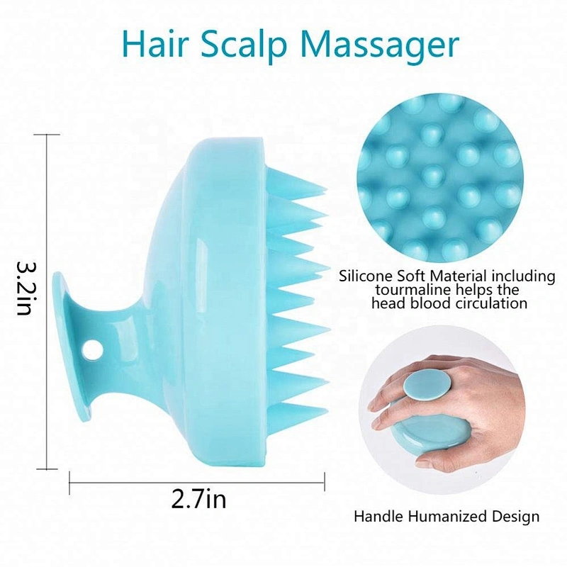 Silicone Scalp Massage Brush, Hair Shampoo Brushes