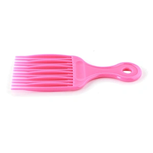 Xinlinda brand All hair types salon beauty hair unbreakable afro plastic rake Hot sale fashionable design comb