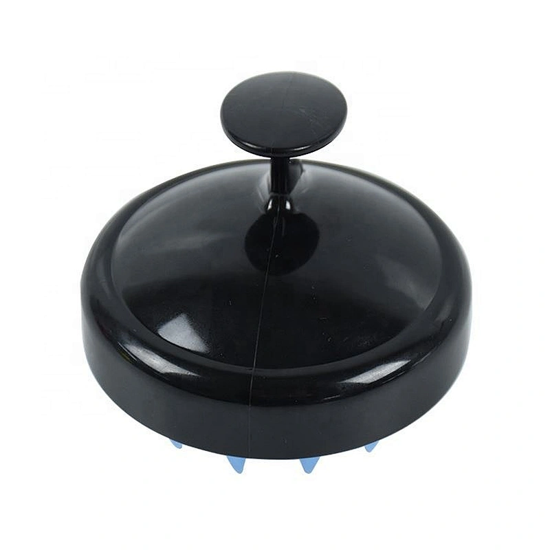 Popular Good Selling Soft Silicone Mini Handheld Hair Scalp Massager Brush Shower Shampoo Brush