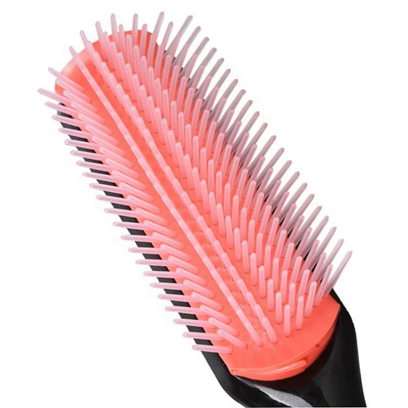 Amazon Hot Sell Private Label New Denman 9 Row Bristle Style Diane Hair Brushes For Men's Styling Care