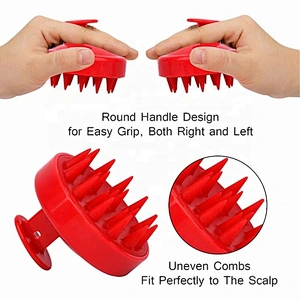 Scalp Massager For Hair Growth,Silicone Brush Shampoo