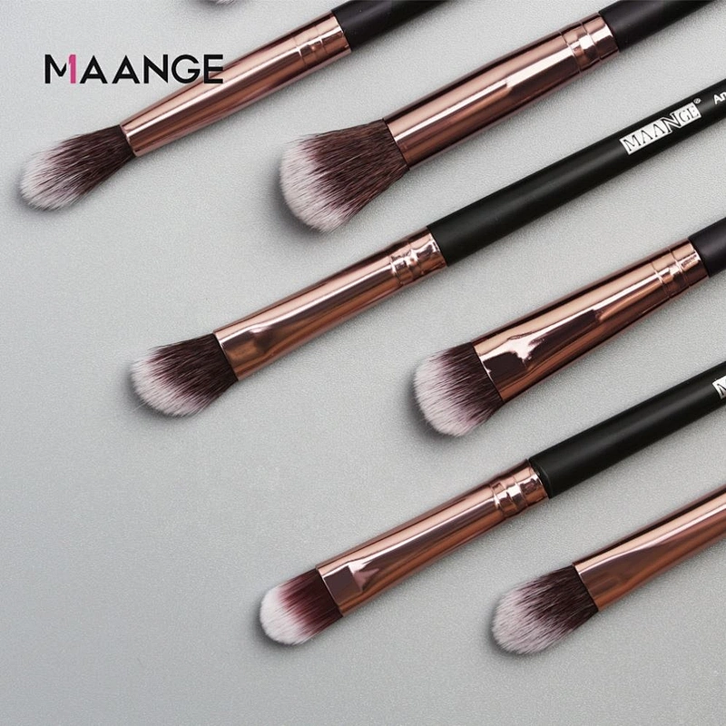 12Pcs Premium Face Cosmetic Brushes High Quality Makeup Brush Set For Foundation Blending Blush Concealer Eye   Shadow Eyebrow