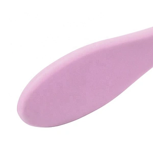 Wholesale oem hairbrush rubber finishing nylon bristle scalp massage detangling hair brush