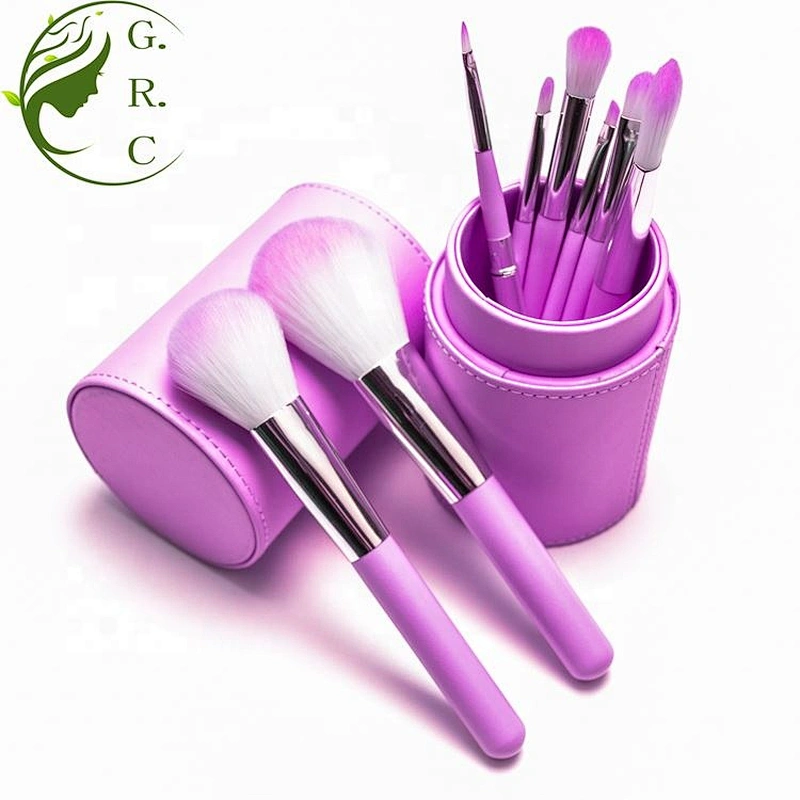 8Pcs Makeup Brush Set 3 Color Cosmetic Kit Select Customize Private Label